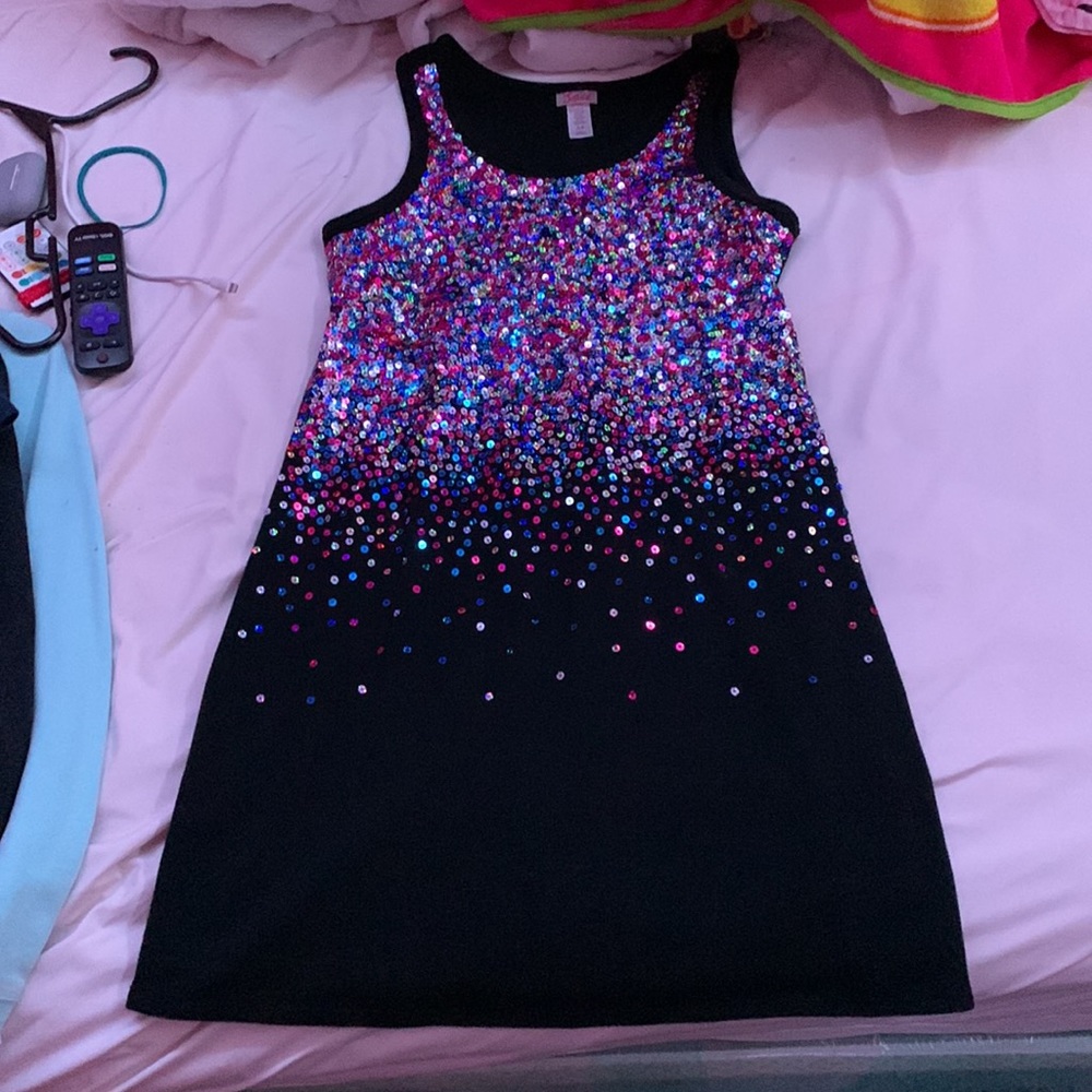 Sparkly girls dress